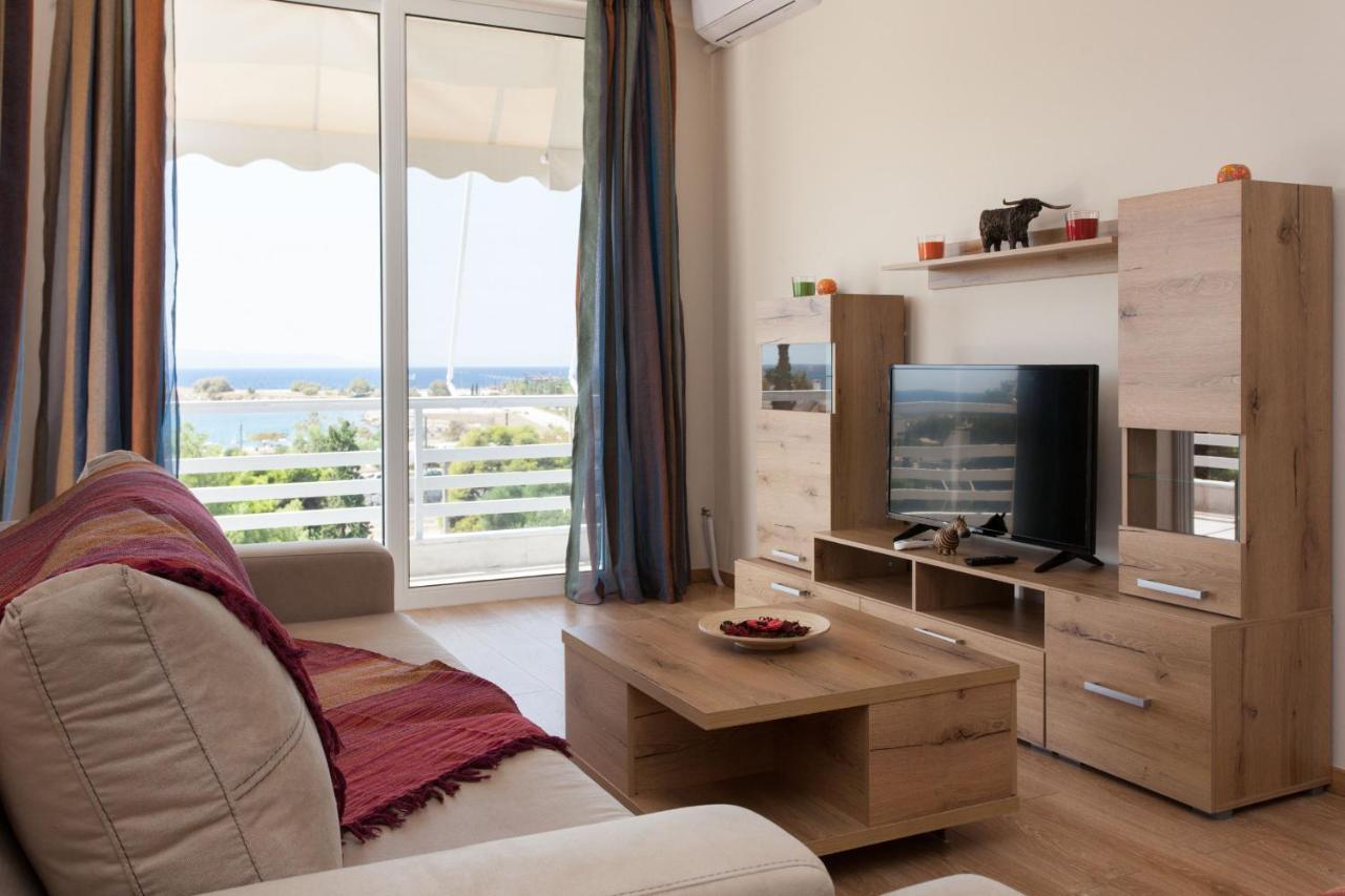 Modern Apt In Glyfada A Breath Away From The Sea - The View Athens Exterior photo