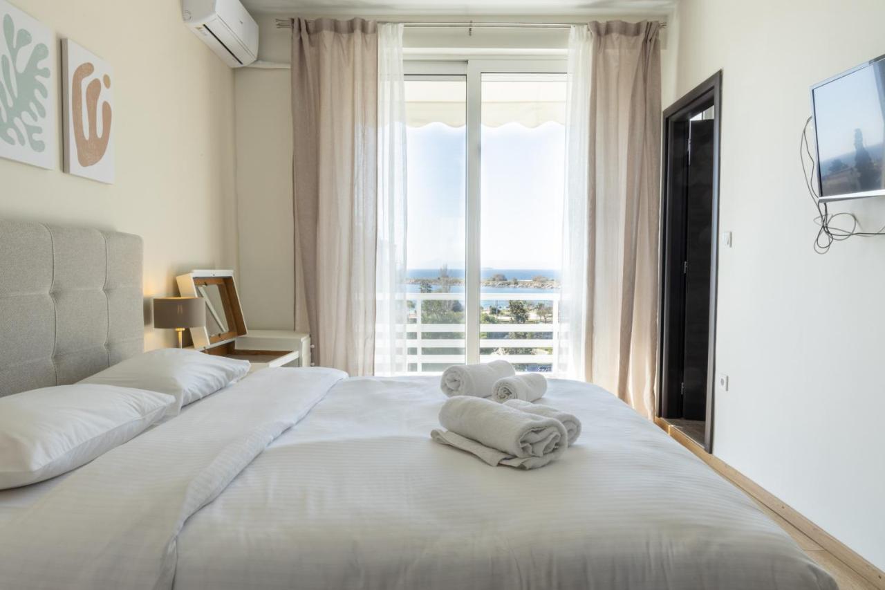 Modern Apt In Glyfada A Breath Away From The Sea - The View Athens Exterior photo