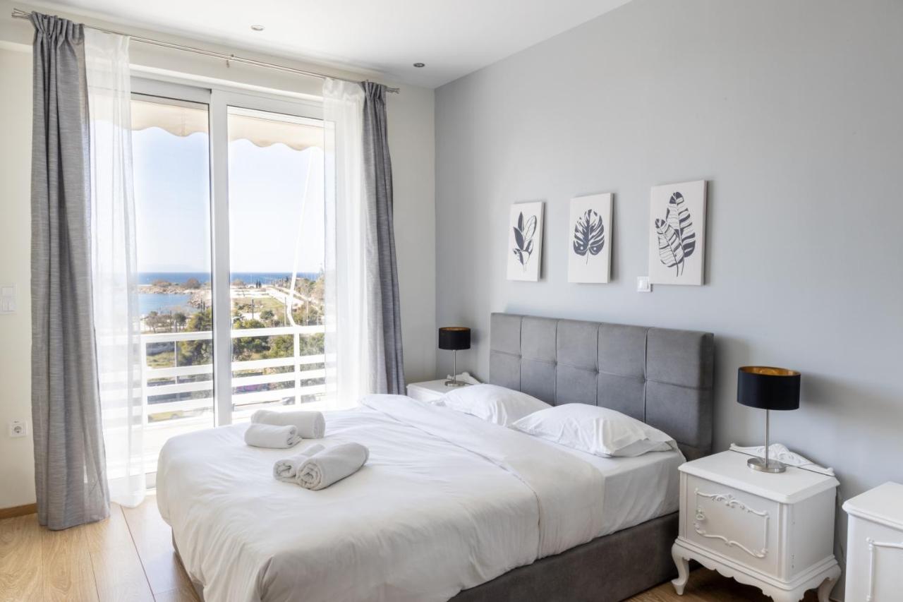Modern Apt In Glyfada A Breath Away From The Sea - The View Athens Exterior photo